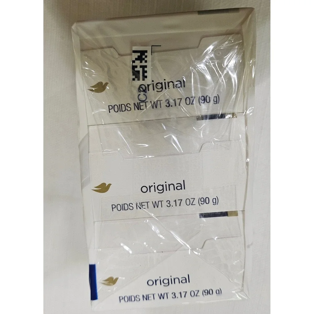Dove Original Beauty Bar Moisturizing Cream‎ 3 Bars 9.52oz Lot of 4